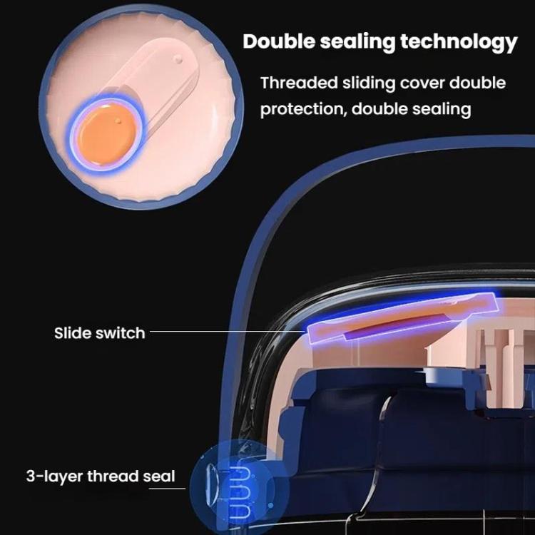 Portable Pill Box Sealed Waterproof Pill Dispenser Drugs Medicine Organizer Dispenser Box