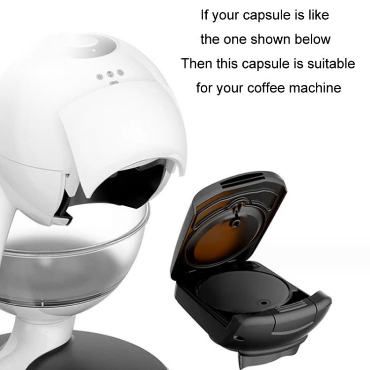 For Dolce Gusto Coffee Maker Stainless Steel Reusable Coffee Capsule Shell