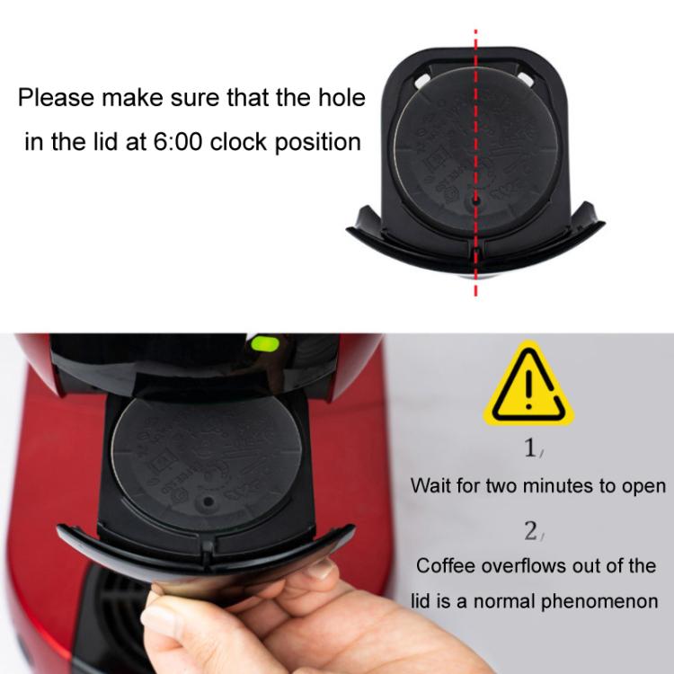 For Dolce Gusto Coffee Maker Stainless Steel Reusable Coffee Capsule Shell