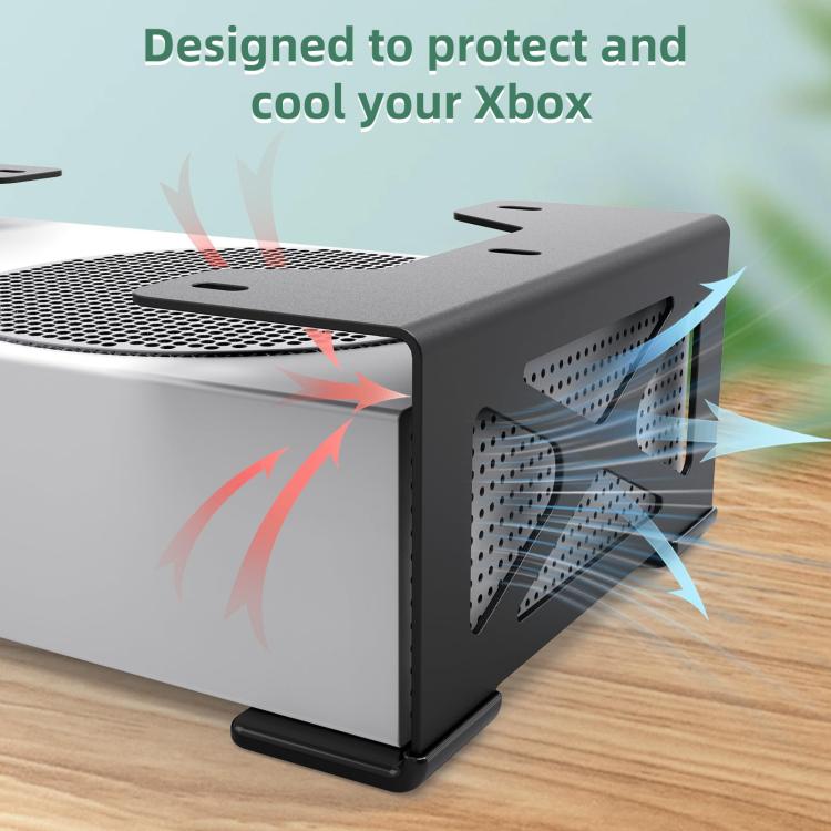 For Xbox One S / X, Xbox 360 Under Desk Storage Stand Rack