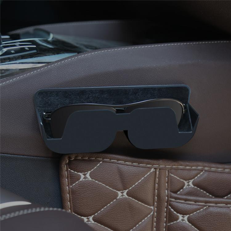 Adhesive Car Glasses Case Car Dashboard Card Storage Rack