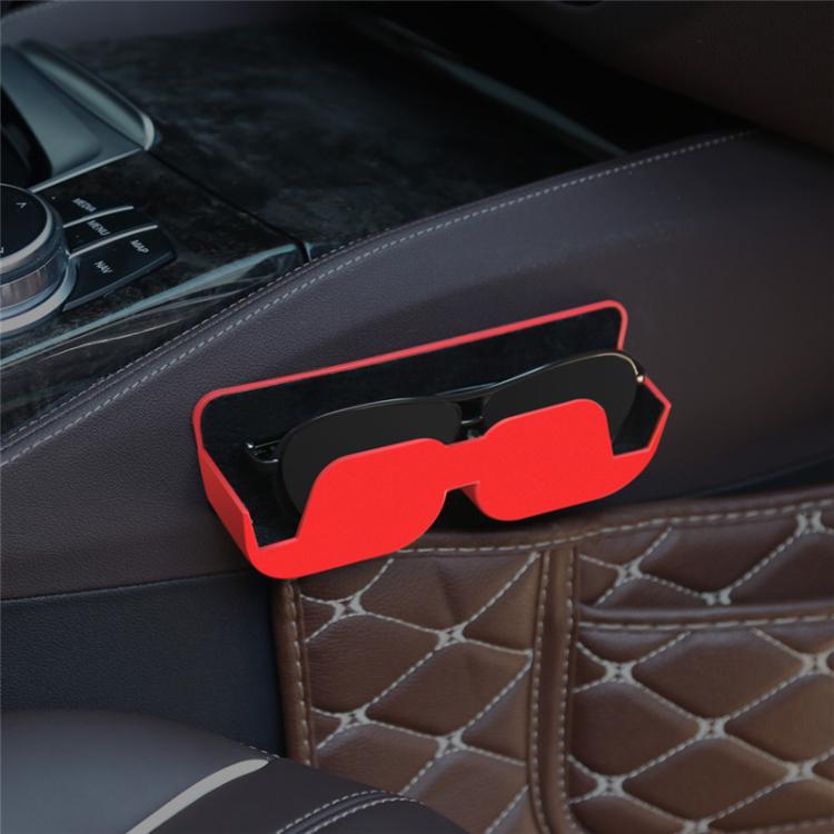 Adhesive Car Glasses Case Car Dashboard Card Storage Rack