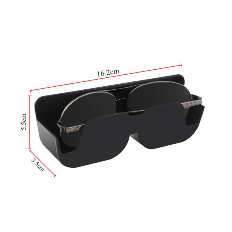 Adhesive Car Glasses Case Car Dashboard Card Storage Rack