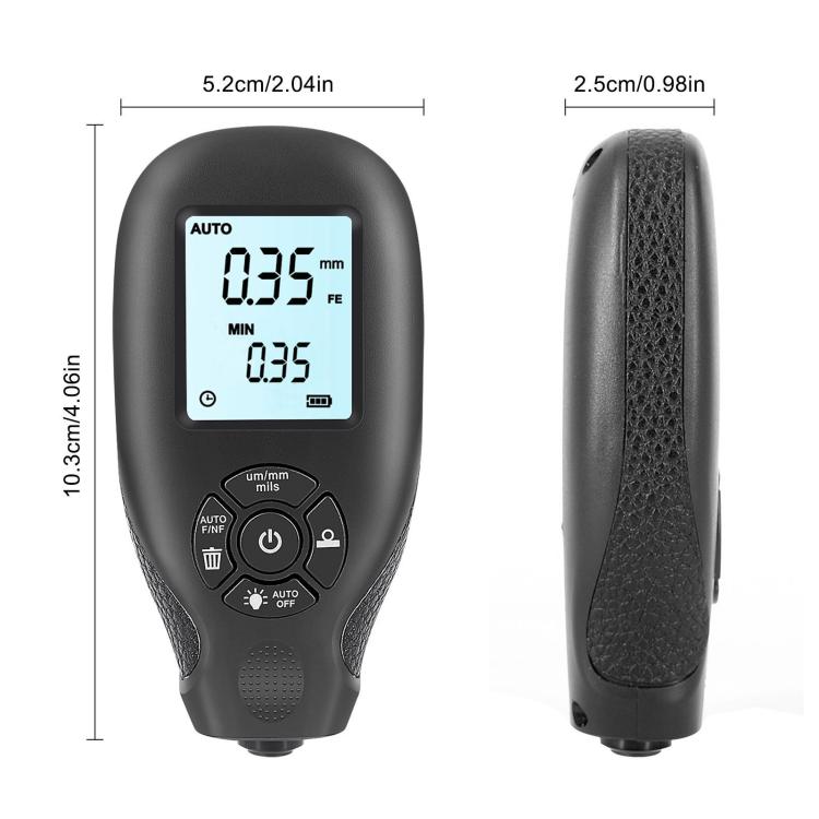 High-Precision Anti-Slip Paint Coating Thickness Gauge