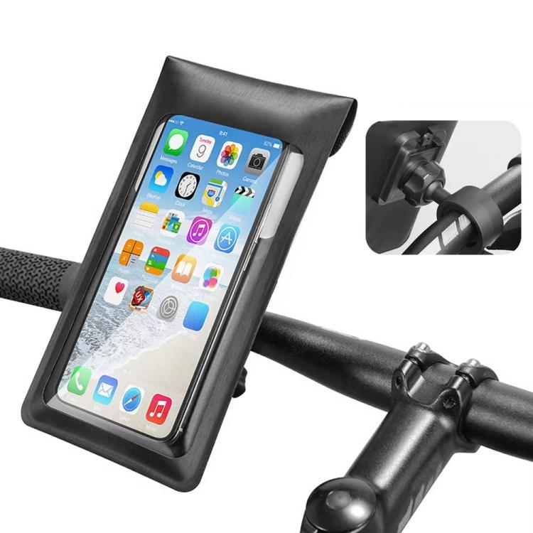 Bicycle Waterproof Phone Bag Mount Stand 360 Degree Rotation Motorcycle Bike Cellphone Holder