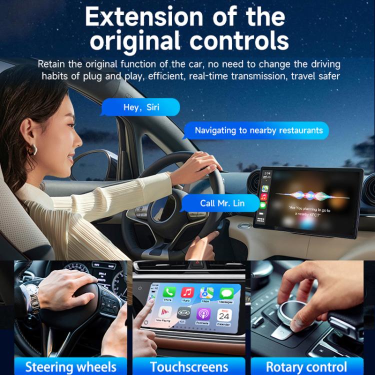 Original Carplay Wired To Wireless Box Adapter Car Connect Android Box