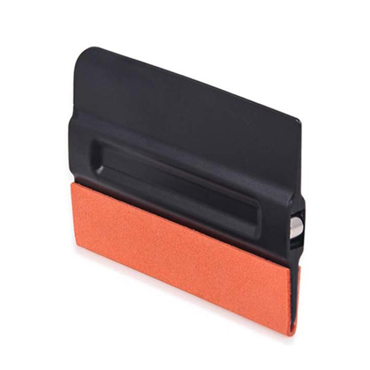 Car Film Scraper Imitation Buckskin Scraper With Magnetic Attraction