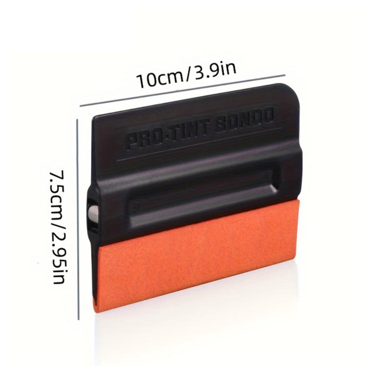 Car Film Scraper Imitation Buckskin Scraper With Magnetic Attraction