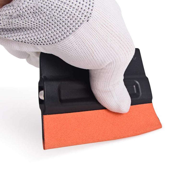 Car Film Scraper Imitation Buckskin Scraper With Magnetic Attraction