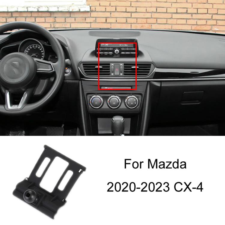 For Mazda Left Driving Car-Mounted Special Mobile Phone Navigation Bracket Base