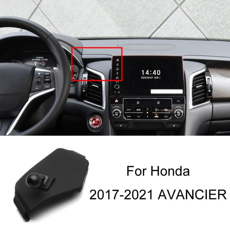 For Honda Left-hand Drive Car-Mounted Mobile Phone Navigation Holder Base, 16-21 10th Generation Civic, 17-21 CRV Double Flash/BREEZE, 17-21 AVANCIER, 17-21 CRV Right/BREEZE, 17-21 CRV 3th Generation/BREEZE, 18-21 URV, 18-22 Accord 10th Generation/Insp...