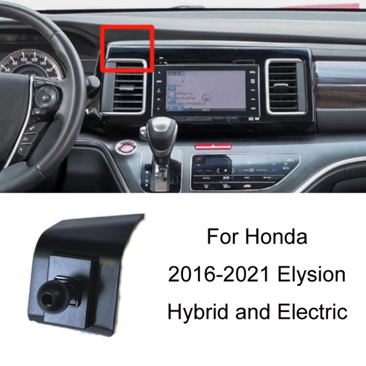 For Honda Left-hand Drive Car-Mounted Mobile Phone Navigation Holder Base, 16-21 10th Generation Civic, 17-21 CRV Double Flash/BREEZE, 17-21 AVANCIER, 17-21 CRV Right/BREEZE, 17-21 CRV 3th Generation/BREEZE, 18-21 URV, 18-22 Accord 10th Generation/Insp...