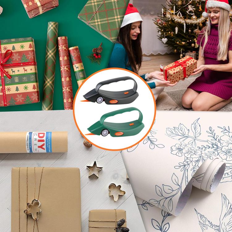 NBJ1 Roll Wrapping Paper Cutter with Handle Paper Cutter