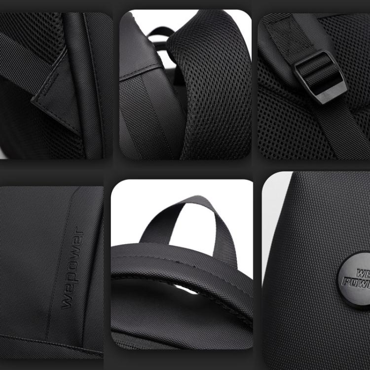 WEPOEWR Men 14-inch Laptop Backpack Waterproof Large Capacity Business Commuter backpack