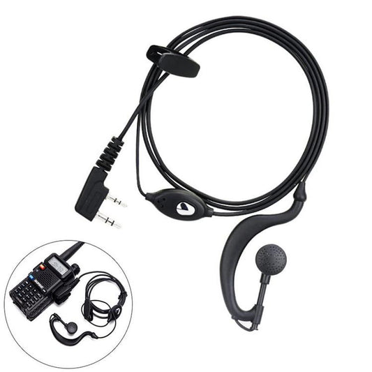 For BAOFENG Walkie Talkie Intercom In-Ear Durable Headset