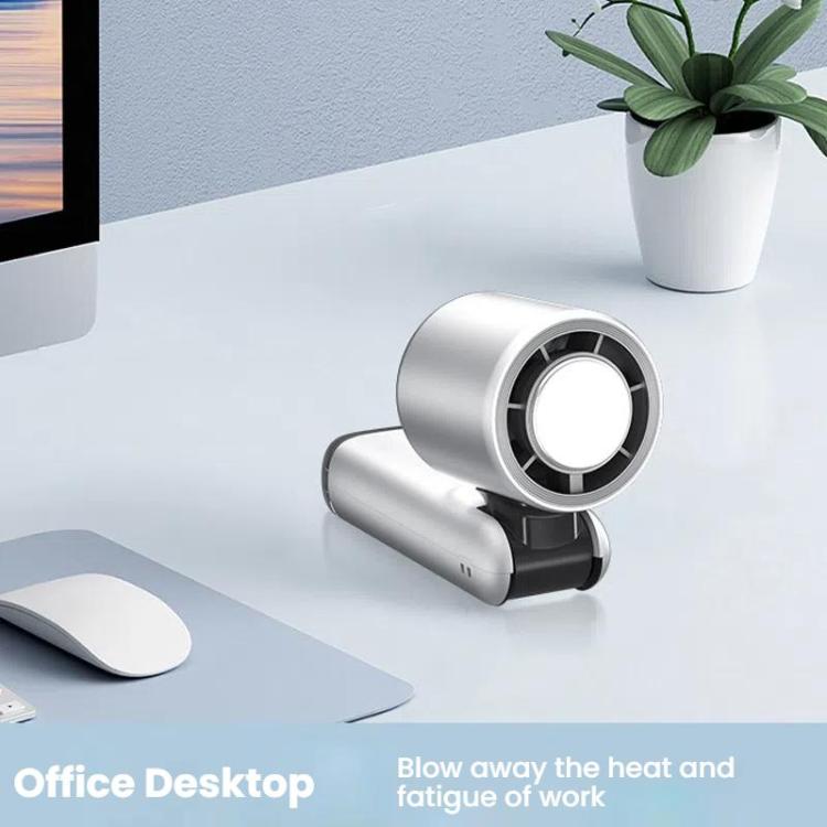 100-gear High Speed Handheld Fan Mini USB Rechargeable Foldable Portable Turbo Small Fan With Cooling