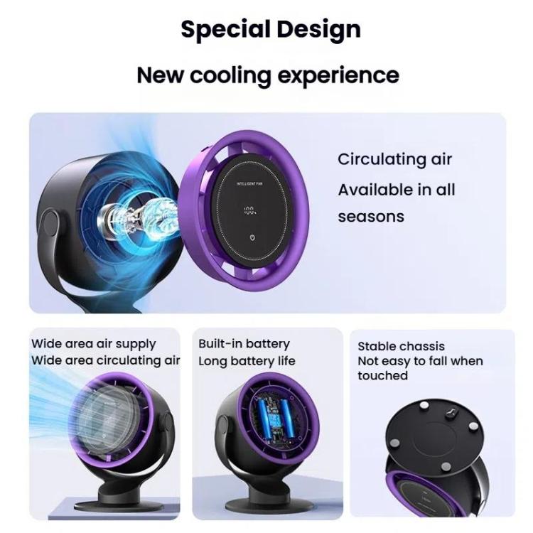 Wall Mount Desktop Turbo High Speed Fan Large Wind USB Circulating Hurricane Small Fan