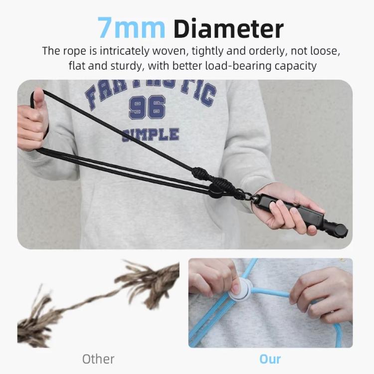 BRDRC Sport Camera Lanyard With 1/4 Inch Screw Anti-Lost Crossbody Lanyard