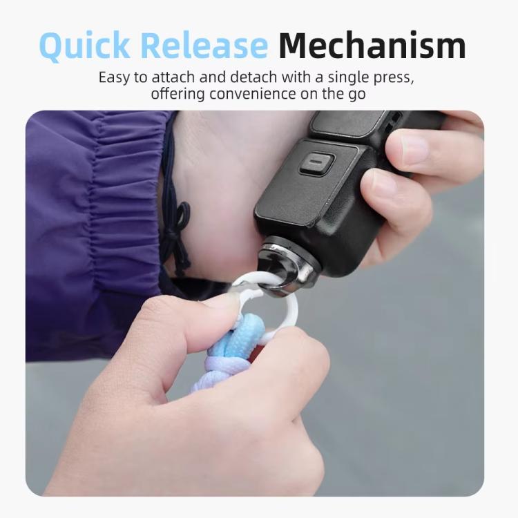 BRDRC Sport Camera Lanyard With 1/4 Inch Screw Anti-Lost Crossbody Lanyard