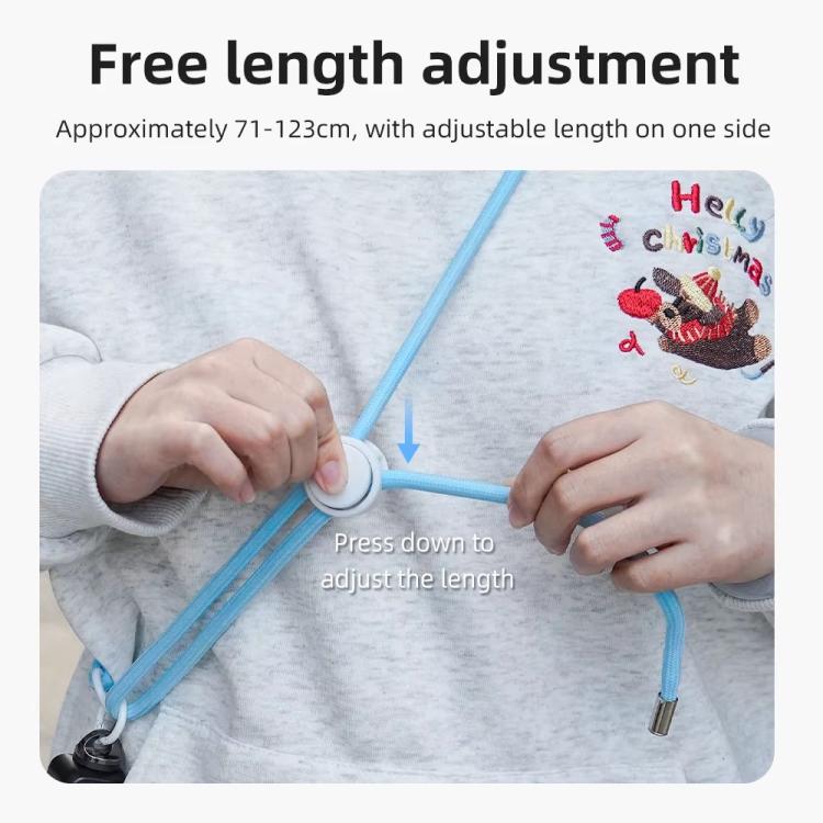 BRDRC Sport Camera Lanyard With 1/4 Inch Screw Anti-Lost Crossbody Lanyard