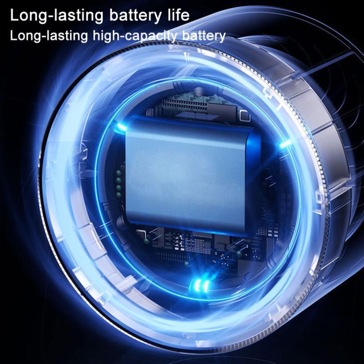 100-Gear High-Speed Circulating Fan Rechargeable Desktop Digital Display Turbo Wall-Mounted Fan