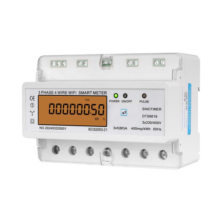 3-phase Tuya WiFi Energy Meter AC 380V