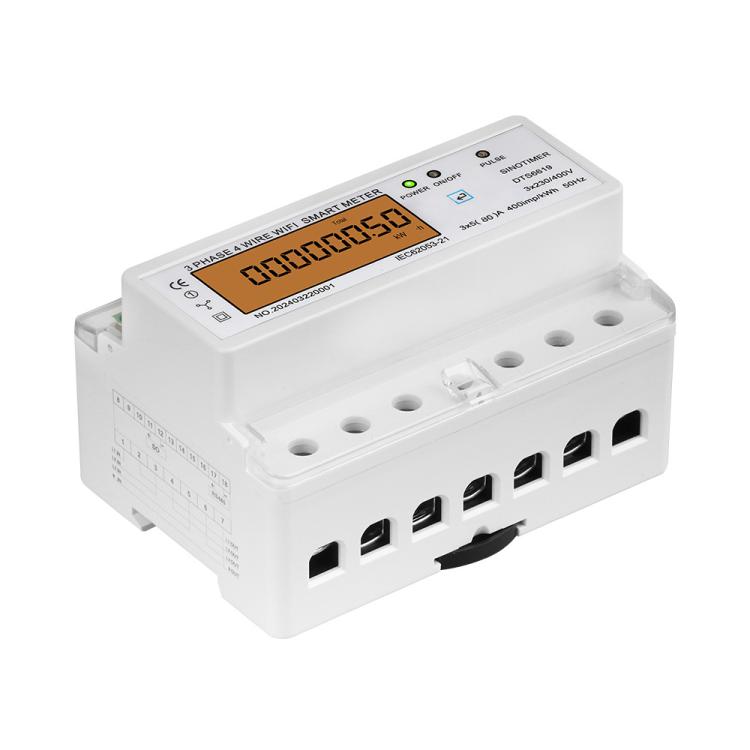 3-phase Tuya WiFi Energy Meter AC 380V