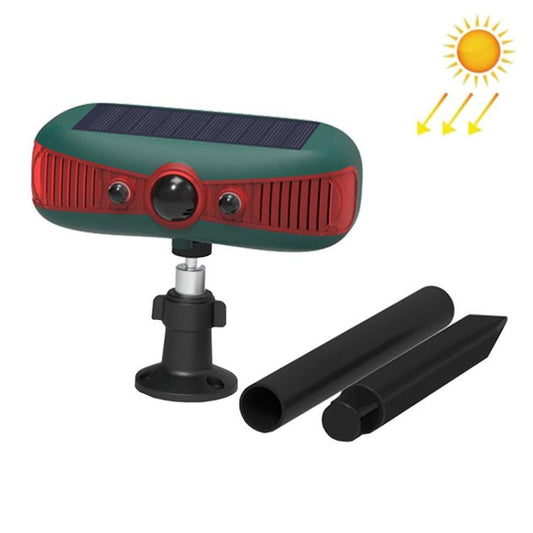 N911Y Outdoor Solar Alarm Infrared Sensor Sound And Light Animal Repeller