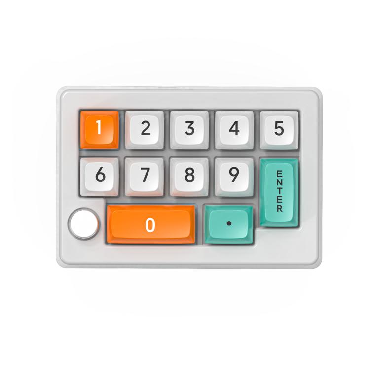 MKESPN W908 Wireless Tri-Mode Hot-Swappable Macro-Defined RGB Backlit Gaming Mechanical Keypad