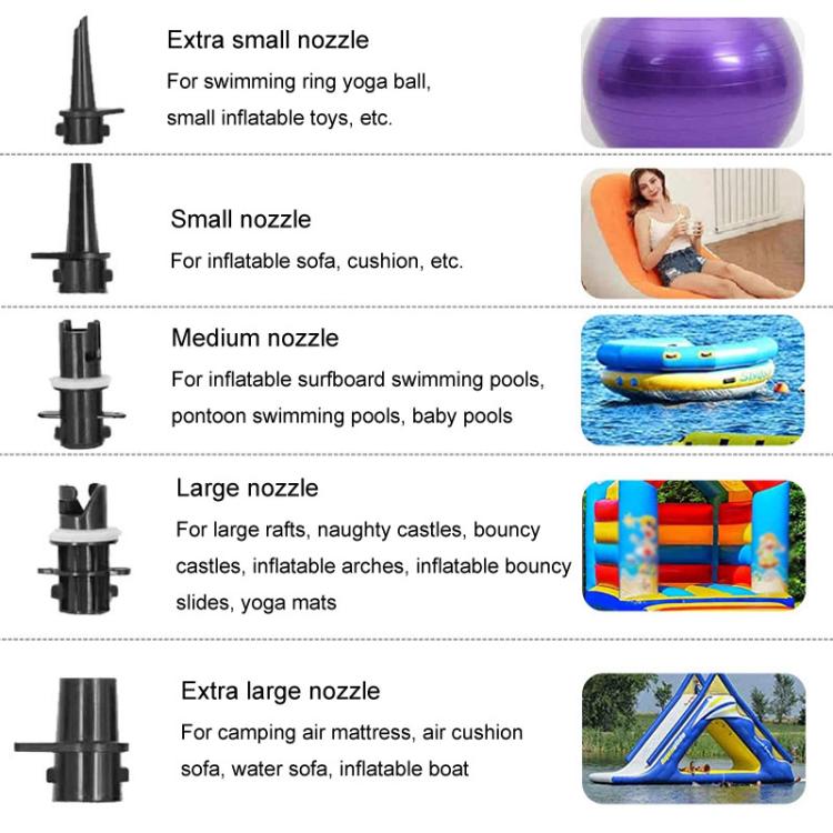 GLD-602 600W Home Brushed Mat High Power AC Electrical Inflatable Pump