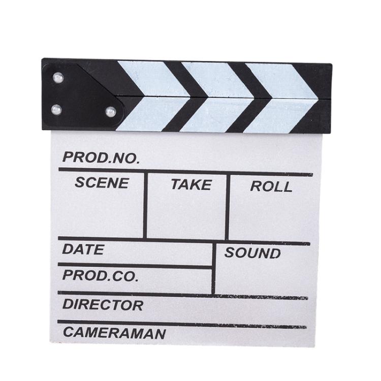 Wooden Director Board Shooting Video Movie City Scene Record Board Photography Props