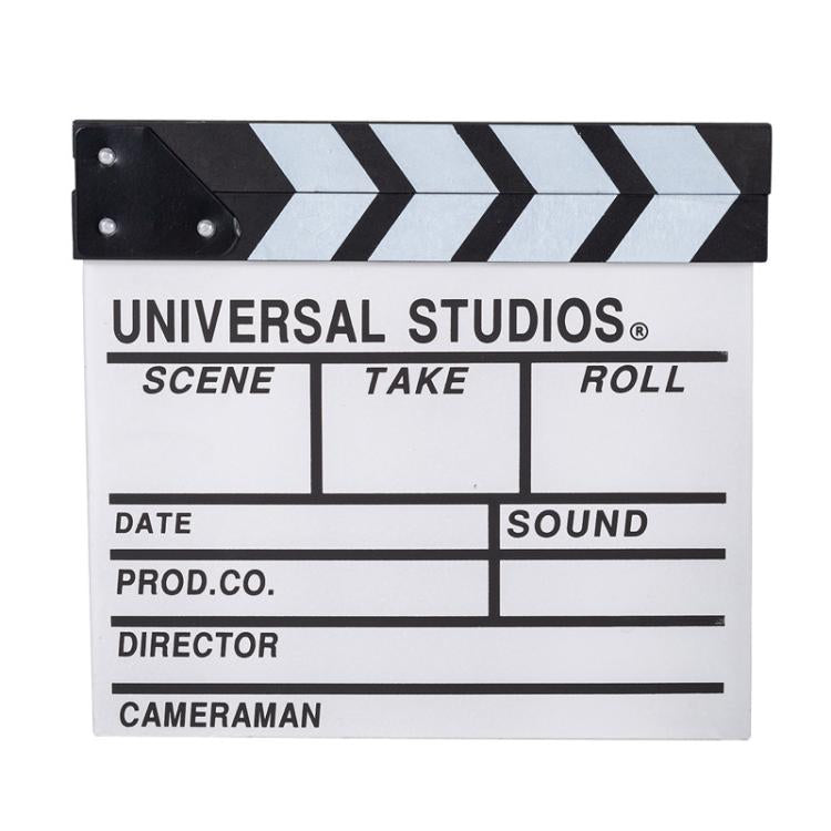 Wooden Director Board Shooting Video Movie City Scene Record Board Photography Props