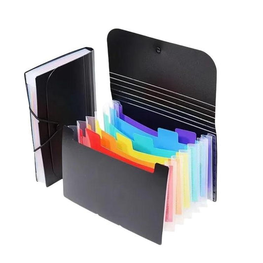 7 Pockets A6 File Organizer Expanding File Folders for Storage and Organization