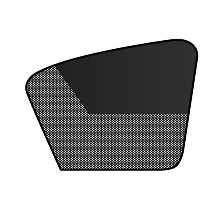 Universal Magnetic Car Sunshade Double Splicing Design Breathable Car Curtains