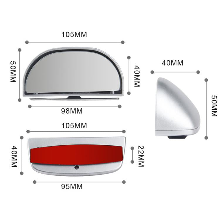 Trainer Car Rearview Mirror Plus Blind Spot Mirror Car Reversing Aid Car Small Round Mirror