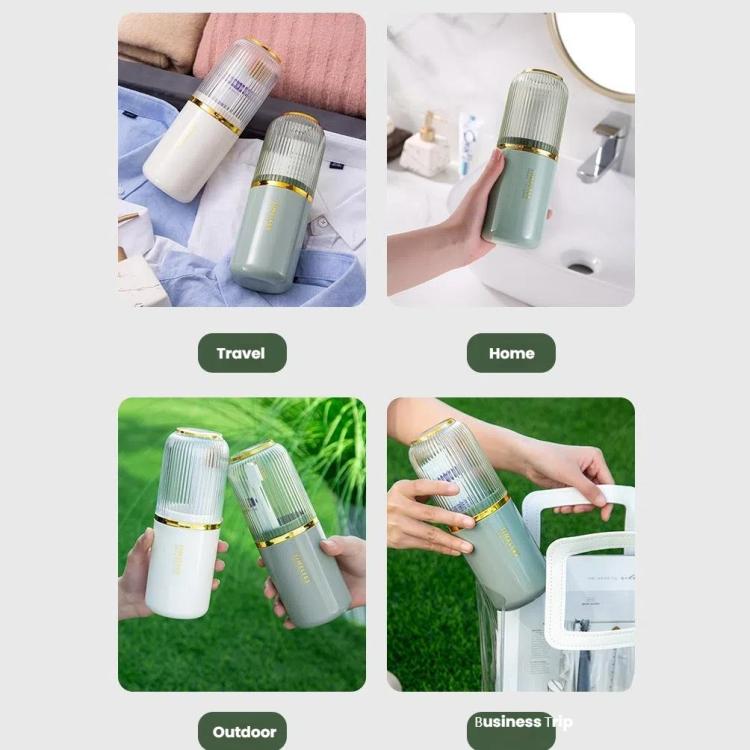 Transparent Toothbrush Travel Container Toothpaste Storage Cup Box Organizer