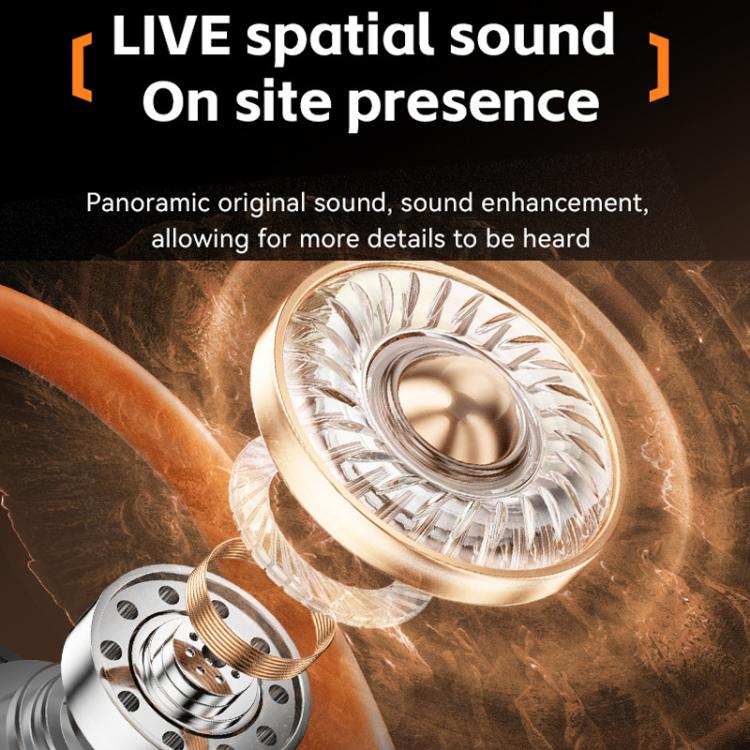 M113 AI Translation Bluetooth Headset Ear-hook Real Time Translation Earbuds 144 Voice Translator