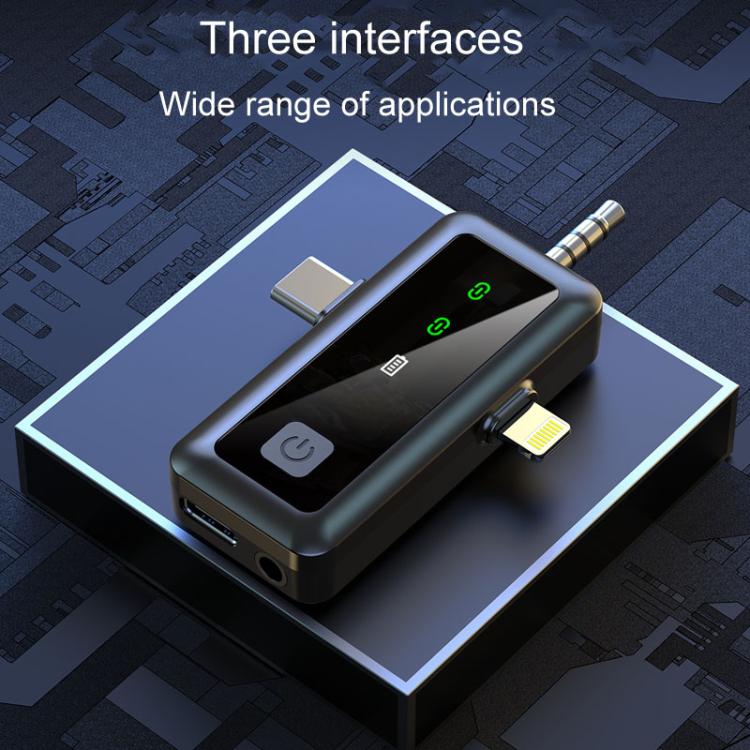 H65 3 In 1 Lavalier Wireless Microphone Outdoor Broadcast Noise Canceling Sports Camera Microphone