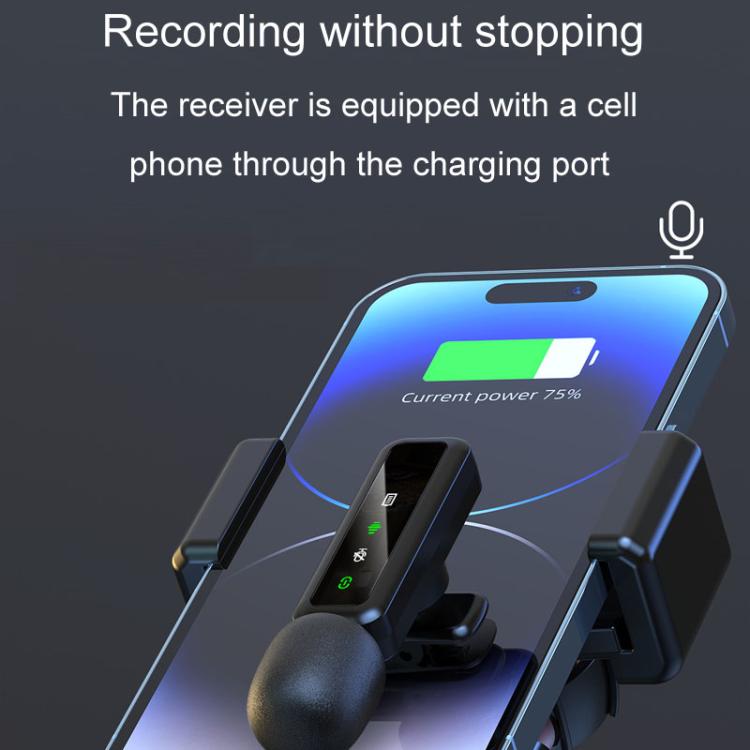 H65 3 In 1 Lavalier Wireless Microphone Outdoor Broadcast Noise Canceling Sports Camera Microphone