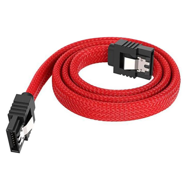 SATA3.0 With Aluminum Foil Shield Braided Cable Body Computer Hard Drive Power Cable