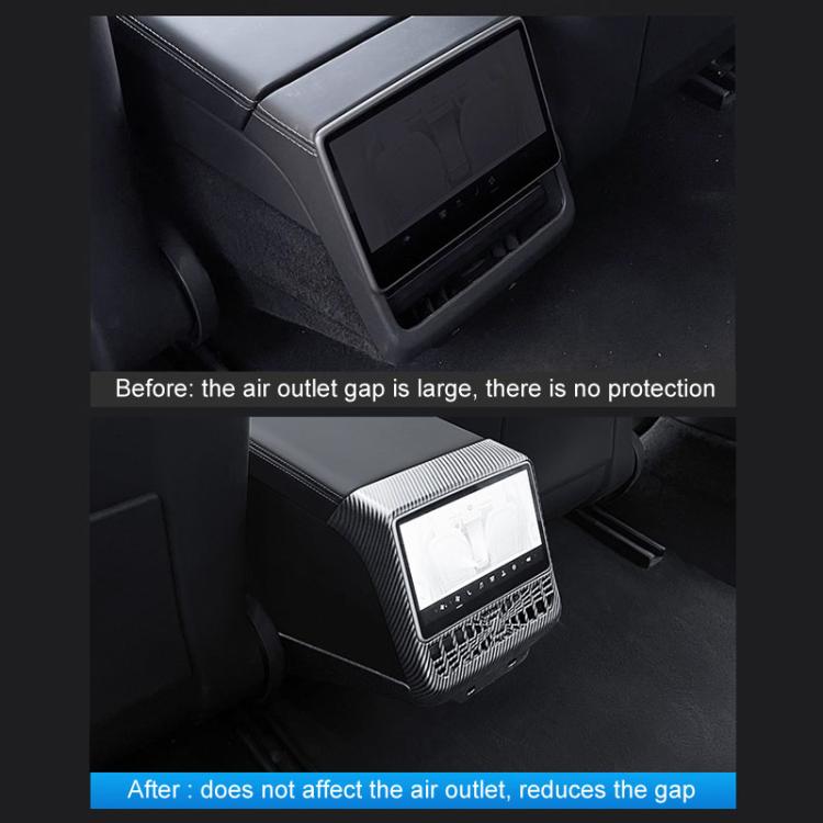 For Tesla New Model 3 / Y Car Rear Air Conditioning Vent Protection Frame