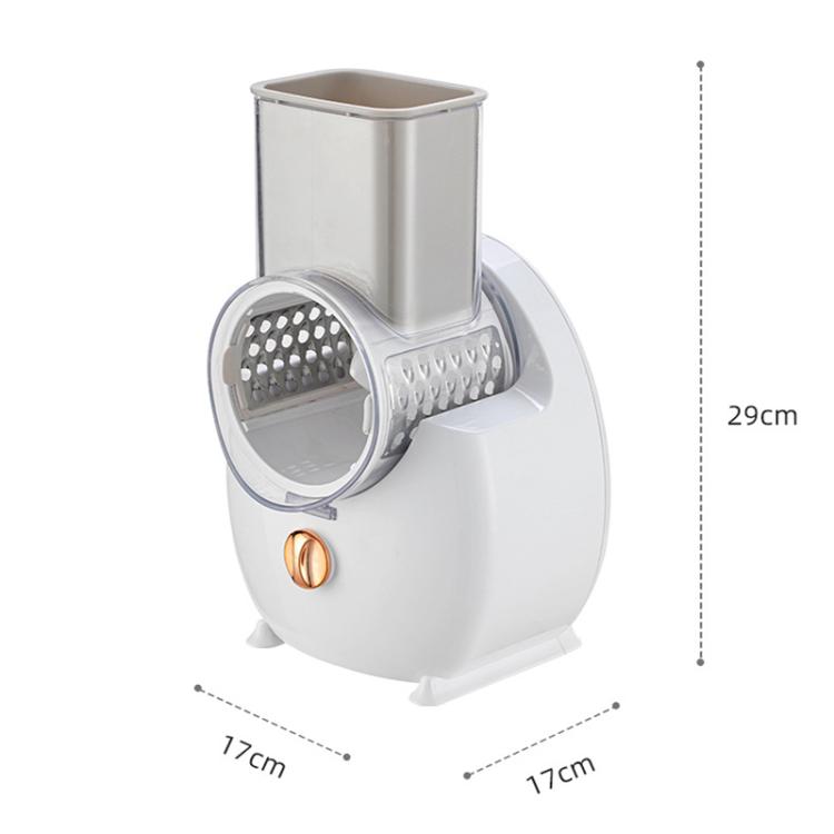 CY-661 3-in-1 Kitchen Multifunctional Roller Electric Vegetable Cutter