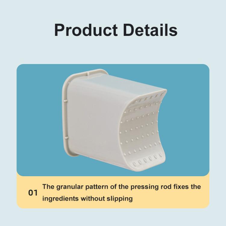 CY-661 3-in-1 Kitchen Multifunctional Roller Electric Vegetable Cutter