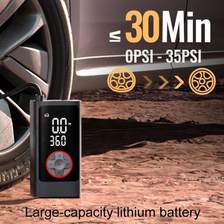 ATJ-004 Smart Wireless Digital Display Portable Car Tire Pump Multi-Function Inflator
