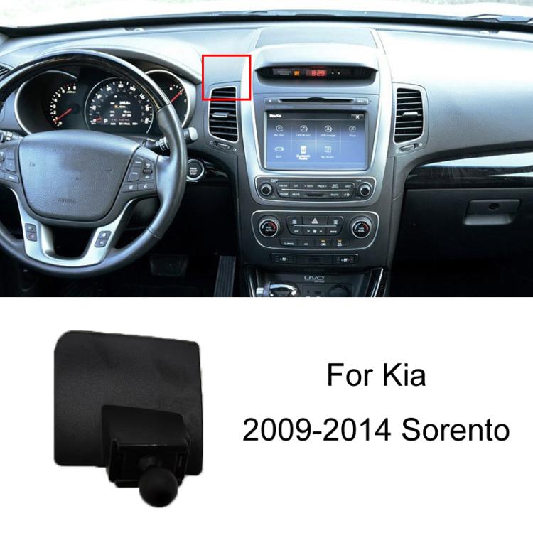 For Kia Left Driving Car Special Mobile Phone Navigation Bracket Base