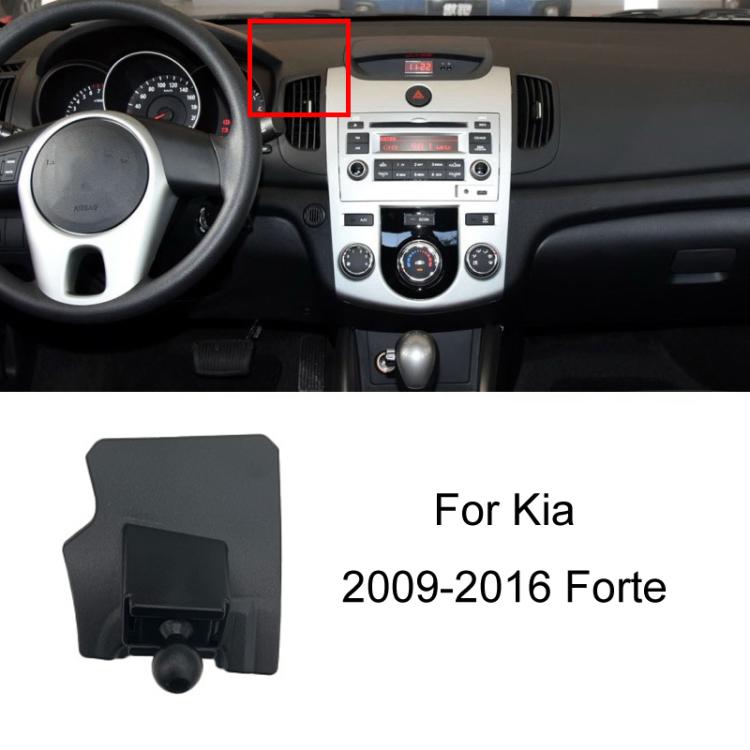 For Kia Left Driving Car Special Mobile Phone Navigation Bracket Base