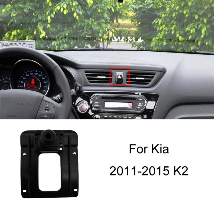 For Kia Left Driving Car Special Mobile Phone Navigation Bracket Base