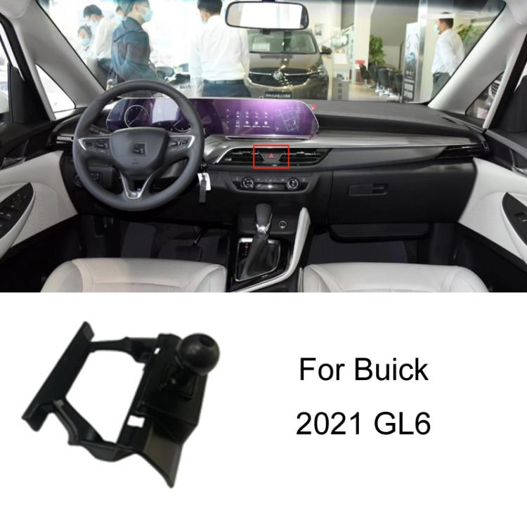 For Buick Left Driving Car Special Mobile Phone Navigation Bracket Base, 20-23 GL8 Avenir/GL8 First Land 653T, 21 GL6, 22-23 Verano Pro/Verano PRO GS, 22 Envista