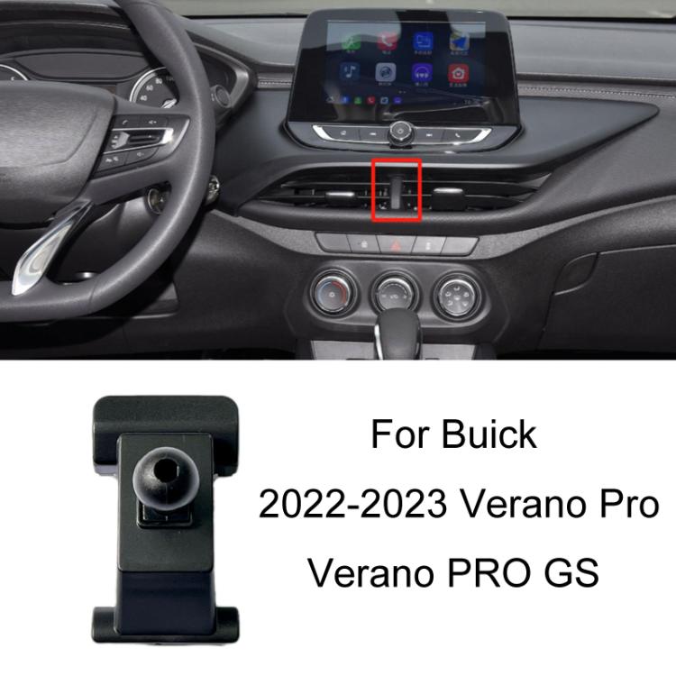 For Buick Left Driving Car Special Mobile Phone Navigation Bracket Base, 20-23 GL8 Avenir/GL8 First Land 653T, 21 GL6, 22-23 Verano Pro/Verano PRO GS, 22 Envista