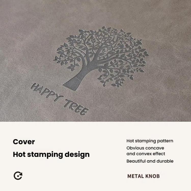 Leather Self-Adhesive Laminating Pocket Photo Album Studio Album DIY Large Capacity Records